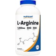 thumbnail image 1 of Nutricost L-Arginine | 1,000 Mg Per Serving | 300 Tablets | 300 Servings, 1 of 3