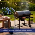 thumbnail image 4 of Parrilla Asador Bluelander para Carbón, Tipo Barril con Ruedas Transportadoras, 4 of 5