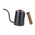 thumbnail image 2 of DOLITY Drip Coffee Kettle Camping Coffee Pot Gooseneck Spout Stainless Steel Coffee Tea Black, 2 of 9