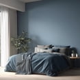 thumbnail image 6 of Evolve Eco-Friendly River Blue Satin Sheen Acrylic Latex Paint and Primer, 5 Gallon, 6 of 6