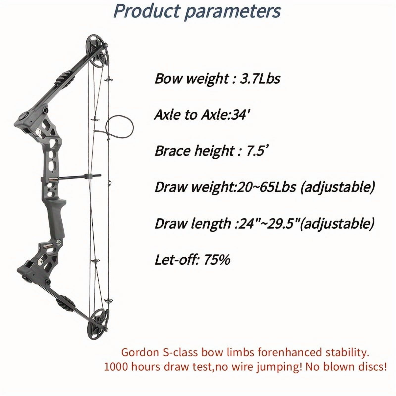 JUNXING Dragon X8 Compound Bow – Wide-Range 20–70 lbs Adjustment for Hunting