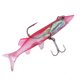 thumbnail image 4 of Nuevo Señuelos de pesca blandos Wobbler artificiales para exteriores con anzuelo (rojo transparente), 4 of 4