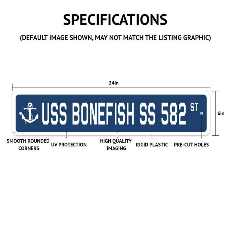 SignMission SS-624-Bass Fisherman 24 in. Bass Fisherman Street Sign - Fish  Fishing Boat Rod Lover
