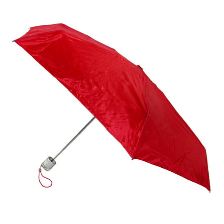 Totes Micro Sized Travel Solid Color Compact Umbrella - 0