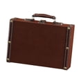 thumbnail image 4 of Bunblic Vintage Suitcase with Handle Storage Suitcase Chest for Wedding Parties Home Large, 4 of 8