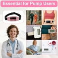 thumbnail image 3 of AMQTSLM Insulin Pump Belt, No-Bounce Insulin Pump Holder for Diabetic T1D, Adjustable Diabetic Band Accessories, Diabetic Supplies, Pink, 3 of 7