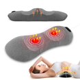 thumbnail image 1 of Almohada eléctrica de apoyo lumbar con calor y masaje, 1 of 7