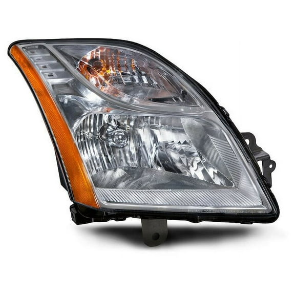 Right Headlight Assembly - Compatible with 2010 - 2012 Nissan Sentra 2011