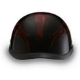 thumbnail image 4 of DAYTONA Novelty Skull Cap 1/2 Half Motorcycle Helmet 35 Styles NON DOT XS-XXL, 4 of 6