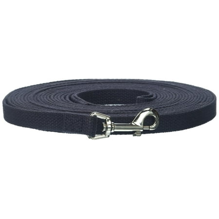 UPC: 0024764580073 | OmniPet Leather Brothers 30-Feet Web Lead Small Black