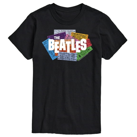 The Beatles - Concert Tickets - Men's Short Sleeve Graphic T-Shirt