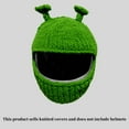 thumbnail image 5 of Punk Devil Horn Motorcycle Helmets Cover Plush Cartoon Knitted Helmets Protective Cover for Enjoyable Rides Snowboarding, 5 of 6