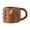 Brown, variant on Fancyes Novelty Fist Coffee Mug Coffee Cup Ceramic 300ml for Home Office Modern Birthday Holiday Gift for Men Women Milk Mug Tea Cup Black
