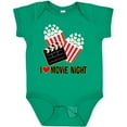 thumbnail image 3 of Inktastic I Love Movie Night Boys or Girls Baby Bodysuit, 3 of 5