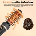 thumbnail image 6 of SKIMI Rotating Hair Dryer Brush, Auto Rotating Blow Dryer Brush Spinning, Negative Ionic Brush Blow Dryer, Round Brush Blow Dryer Volumize Curling, 6 of 11