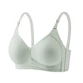 thumbnail image 4 of Ohufall Womens Sports Bra Seamless Shockproof Wireless Bralette Comfortable Push Up Removable Straps Daily Bras, 4 of 6