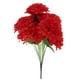 thumbnail image 5 of Flor del cementerio de la tumba de la decoración del crisantemo artificial - Multi Rojo oscuro, 5 of 9