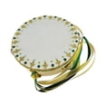 thumbnail image 3 of Pandereta de ballet hecha a mano, accesorio de baile, percusión manual, accesorio de baile verde para 7 pulgadas, 3 of 9