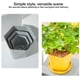 thumbnail image 4 of Monstrate Maceta de plástico nórdico, contenedor de Base, decoración de jardín, adorno de mesa, macetas de flores, maceta de plantas, estilo práctico Jardín y Patio Blanco Monstrate HA080231-01B, 4 of 6