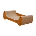 thumbnail image 4 of Almencla Cat Scratcher Furniture Protector Multipurpose Decor Corrugated Paper Cat Lounge sofa, 4 of 8