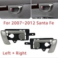 thumbnail image 2 of Left +Right Side Interior Inner Door Handle for 2007-2012 with Gray Knob 82610-2B010 82620-2B010, 2 of 5