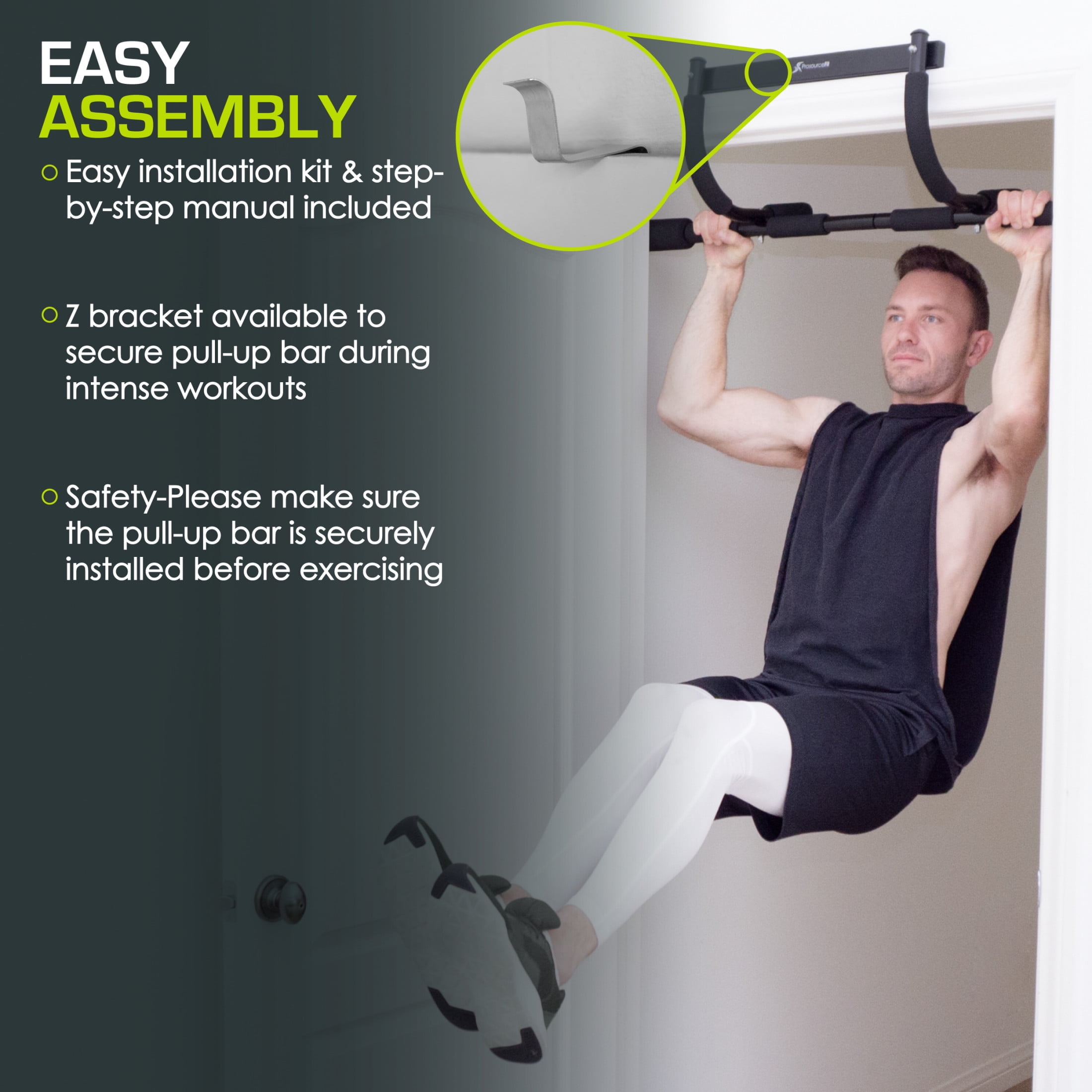 Safety bracket for pull up bar hotsell