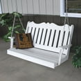 thumbnail image 1 of A &amp; L Furniture Royal English Recycled Plastic 4 ft. Porch Swing, 1 of 1