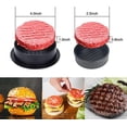 thumbnail image 3 of Xiao Hua Prensa para hamburguesas 3 en 1 antiadherente, molde para hamburguesas rellenas, hamburguesa ..., 3 of 4