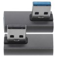 thumbnail image 4 of QIFULL 2Pcs USB 90 Degree Male to Female Adapter USB Type C Connector with Fast Transfer Speed, 4 of 8