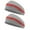 Grey, variant on Women Fashion Ball Print Elastic Headband 2PC Wrap Hair Bandana Headband