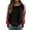 Black, variant on YOTMKGDO Sweatshirt for Women Sweatshirts & Hoodies Casual Tops for Women Raglan Crewneck Tops Gradient Solid Print Swe Crewneck Sweatshirts Baseball Shirt Black Sweaters for Women, Black+L