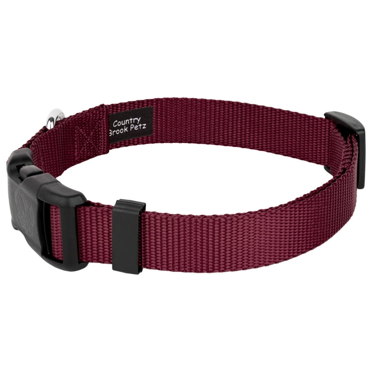 Country Brook Design Deluxe Nylon Dog Collar and Leash