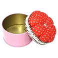 thumbnail image 1 of Rongfmy Printed Pin Cushion Pincushion with Storage Box for Sewing Tools Handcraft Red, 1 of 6