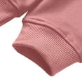 thumbnail image 6 of Momasggi Big and Tall Hoodies for Men Oversized Long Sleeve Drawstring Hooded Sweatshirts Solid Color Basic Pullover Tops with Pockets Pink M, 6 of 8