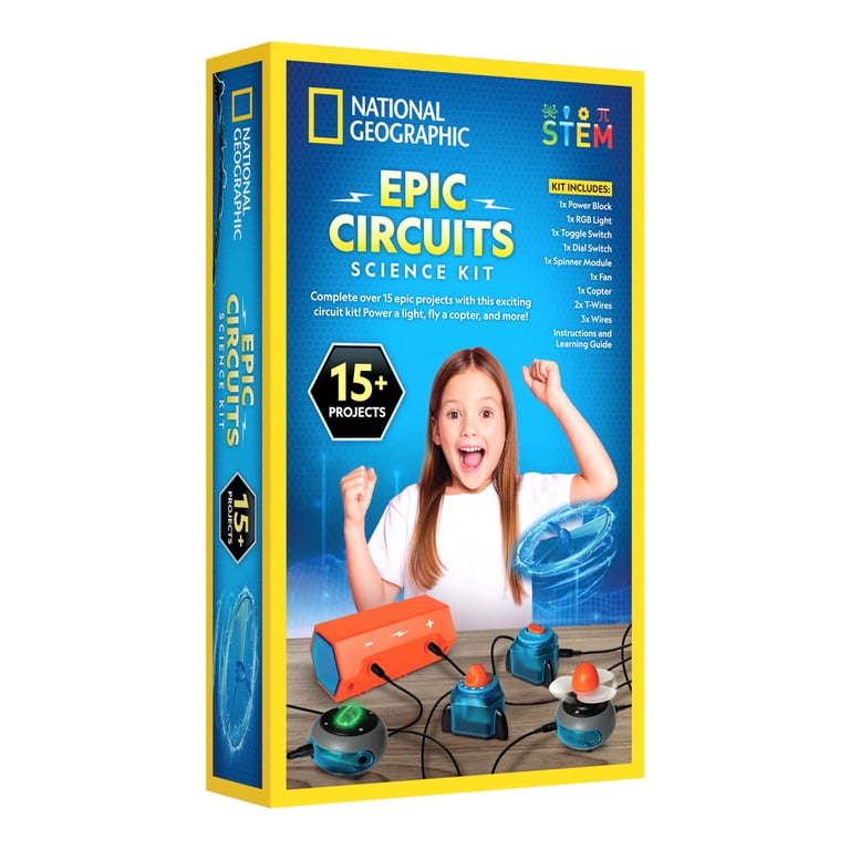 National Geographic Epic Circuit Science Kit STEM photo 3