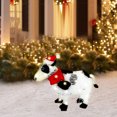 thumbnail image 6 of Vikakiooze Lighted Christmas Animals, Glittering Animals With Strip Lights For Outdoor Patio Decoration, Artificial Pre-lit Christmas Decorative Animal LED Lights, 6 of 6