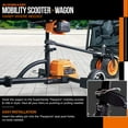 thumbnail image 4 of SuperHandy Collapsible Wagon - Fits directly on GUT112 or GUT122, 180 Lb. Max Capacity, Completely Foldable, 4 of 5