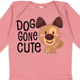 thumbnail image 4 of Inktastic Doggone Cute- happy puppy Boys or Girls Long Sleeve Baby Bodysuit, 4 of 5