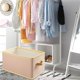 thumbnail image 3 of Stripe Style Storage Box For Clothing And Pants Foldable For Household Wardrobe Organization Thickened Board Storage Box On All Sides Deals Of The Day Clearance, 3 of 8