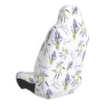 thumbnail image 4 of Lsque Lavender Flowers Pattern Car Seat Covers for Front Seats , Waterproof Seat Covers for Cars, Sporty Front Seat Covers,Car Seat Cover Protector Front Seats, 4 of 5
