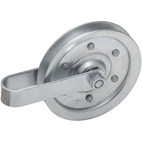 NATIONAL MFG/SPECTRUM BRANDS HHI 4-Inch Galvanized Cabinet Pulley/ Fork N280-537