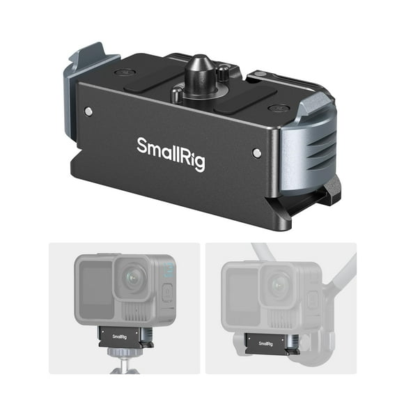 Soporte SMALLRIG de liberación rápida para GoPro Hero 13, color negro