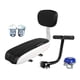 thumbnail image 5 of Cojín de asiento trasero de bicicleta, sillín de repuesto para la mayoría de bicicletas, universal, con asa, reposabrazos, reposapiés, pedal, asiento, 5 of 8
