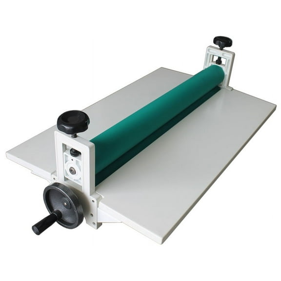 PreAsion 29.5In Manual Cold Roll Laminator Vinyl Photo Film Laminating Machine All Metal Frame Office