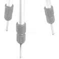 thumbnail image 4 of Tripod Spike Foot Set of 3, Tripod Monopod Foot Spike Nail Stainless Steel with 1/4'' Thread Replacement 8cm Silver for Classic Tripods and Light Stand, 4 of 7