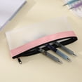 thumbnail image 5 of Clear Pencil Pouch, Ongmies Resistant Pencil Bags with Smooth Zipper, Multipurpose Clear Pouch for Stationery, Office, Travel Supplies, 5 of 9