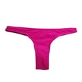 thumbnail image 5 of Joernso Women's Cheeky Bikini Bottom Low Waisted Thong Rave Bottoms Mid Cut Bathing Suit Bottom for Beach Swimming Pool, 5 of 7