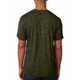 thumbnail image 2 of Halloween Green Snake Snakeskin Costume All Over Mens T Shirt, 2 of 2
