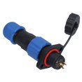 thumbnail image 4 of IP68 Waterproof Plug Socket Male Female Flange Mount Industrial Aviation Power Connector SP133 Pin (250V 5A), 4 of 10