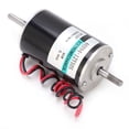 thumbnail image 2 of Motor DC 80W Micro CW CCW de Alta Velocidad Regulacia de Velocidad del Eje de Salida DOBLE 12V XD60D9412Y50S CON RODAMIENTOS DE BOLAS DOBLES MEJORADA PARA PARA, 2 of 7